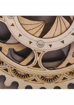 Puzzle 3D din lemn - Treasure Box, 123 piese