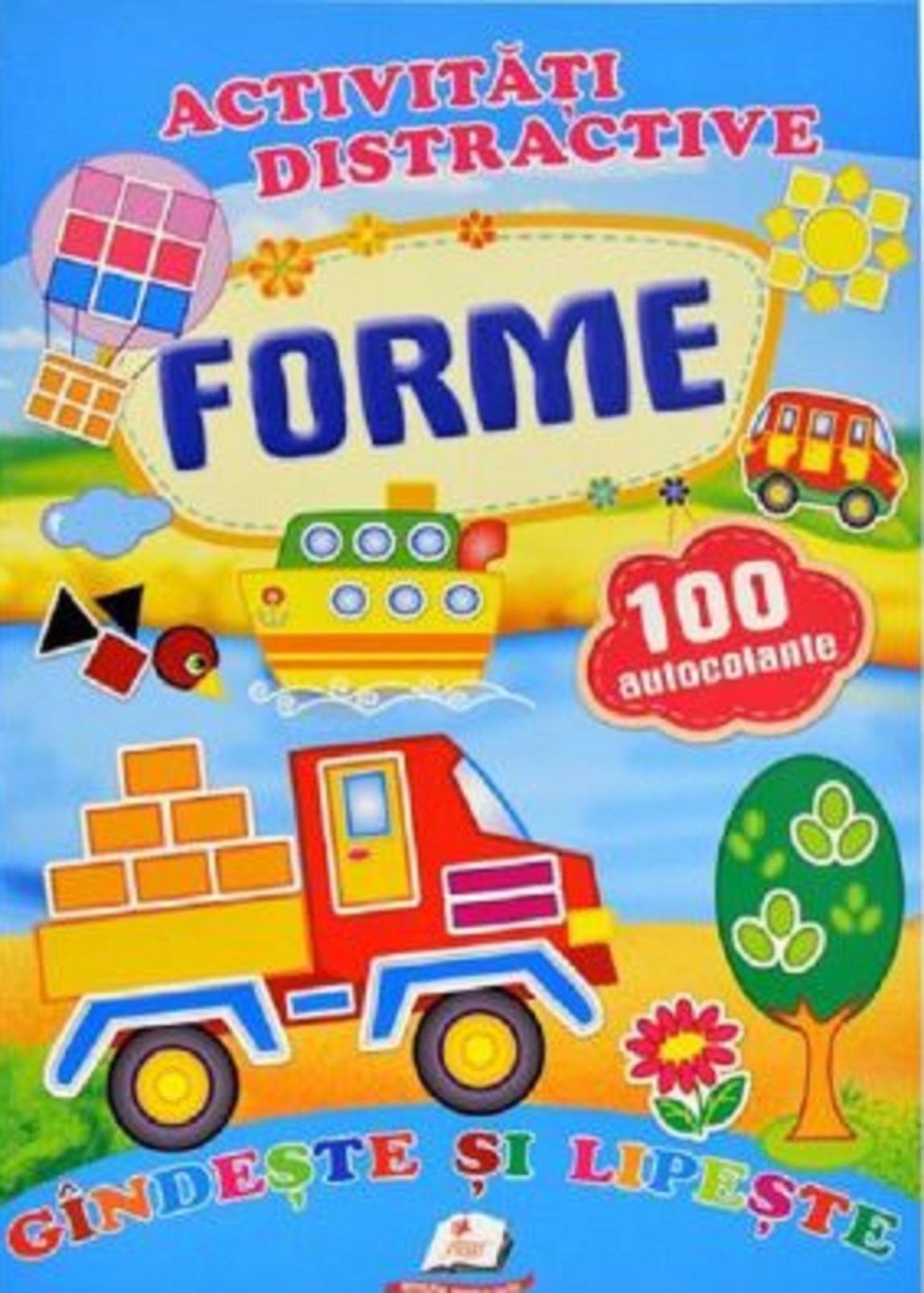 Activitati distractive. Forme. 100 autocolante