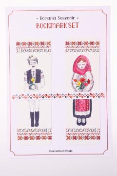 Set 2 semne de carte - Rosu / Negru