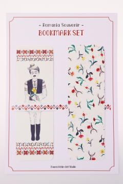 Set 2 semne de carte - Rosu / Negru