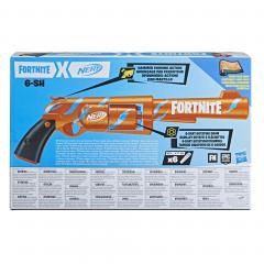 Jucarie - Nerf Blaster Fortnite - 6-SH, 6 Proiectile