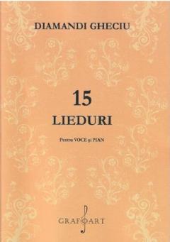 15 lieduri pentru voce si pian