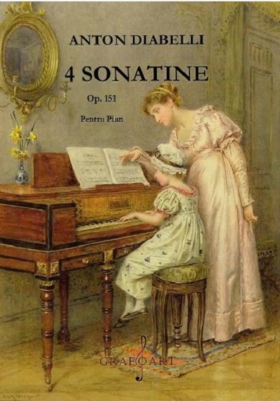4 sonatine opus 151 pentru pian