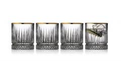 Set 4 pahare - Whisky Firenze Gold