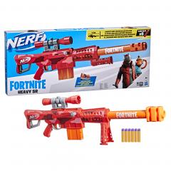 Jucarie - Nerf Blaster Fortnite - Heavy SR, 6 Proiectile