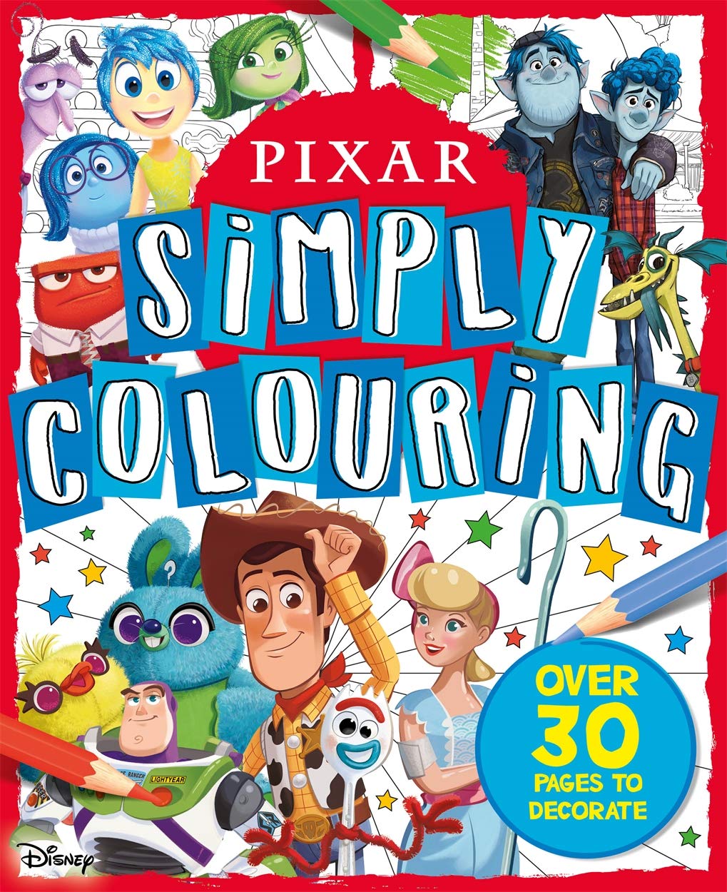 Pixar: Simply Colouring