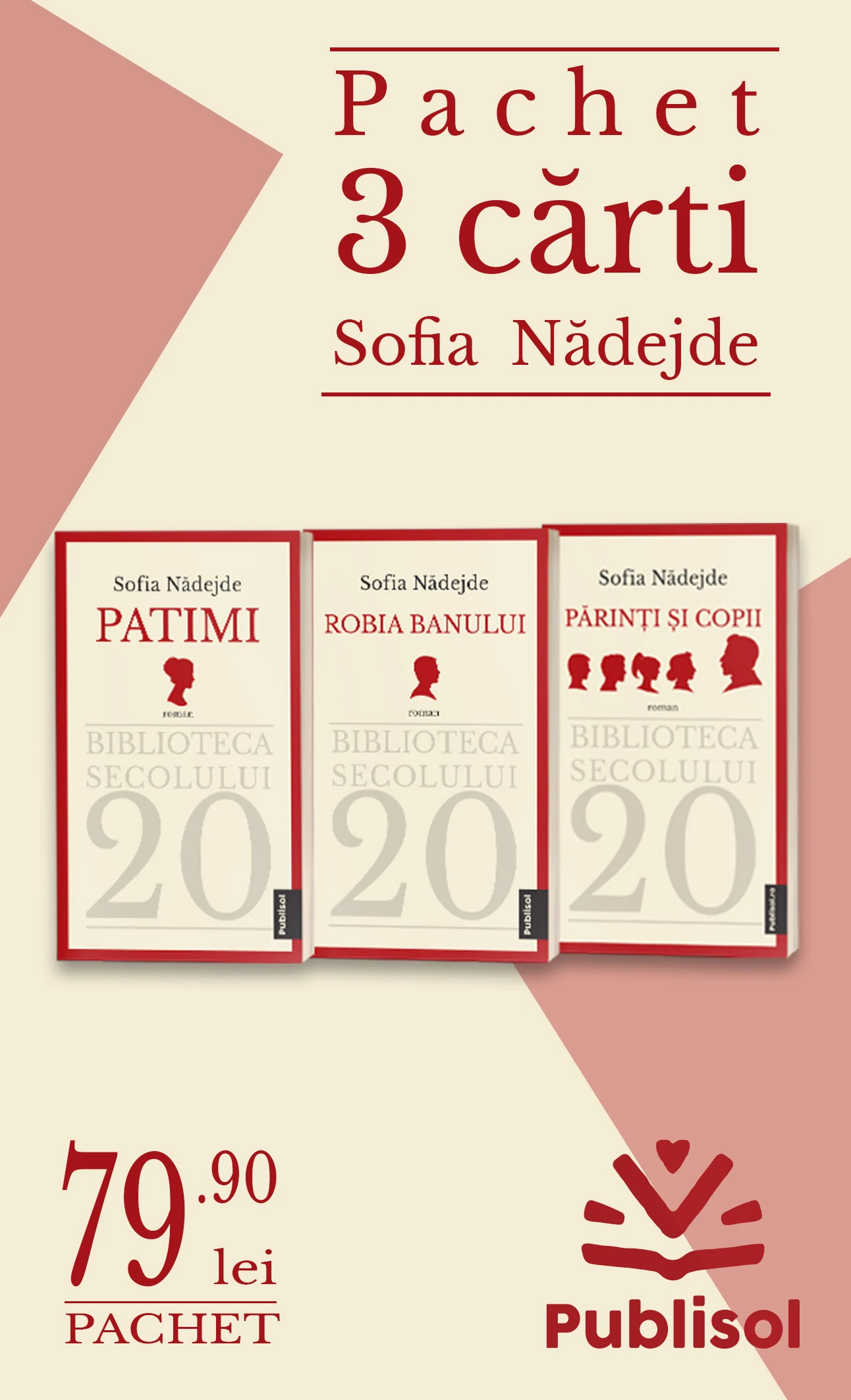 Pachet Sofia Nadejde (3 carti)