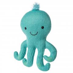 Jucarie de plus - Knitted Nursery Octopus Rattle