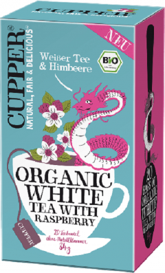 Ceai verde - White Tea with Raspberry - BIO + RO-ECO-007
