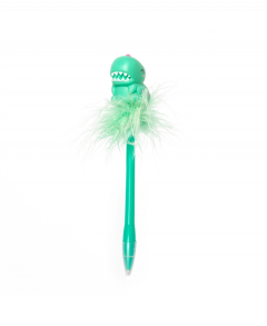 Pix Ballpoint - Dino - Writing is magic, cu lanterna