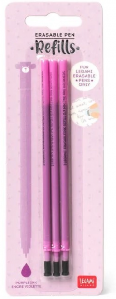 Set 3 rezerve pix - Erasable Pen - Purple