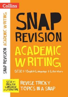 Coperta cărții GCSE 9-1 Academic Writing Revision Guide