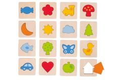 Puzzle memo - Simte perechea