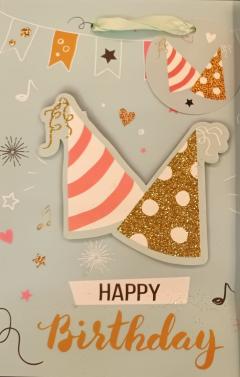 Pungi de cadou - Happy Birthday - 2 modele