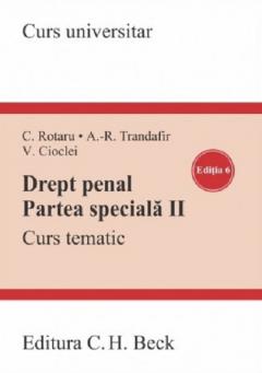 Drept penal. Partea speciala II