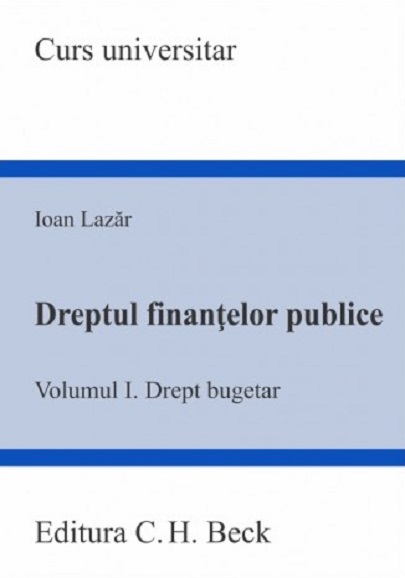 Dreptul finantelor publice - Vol 1
