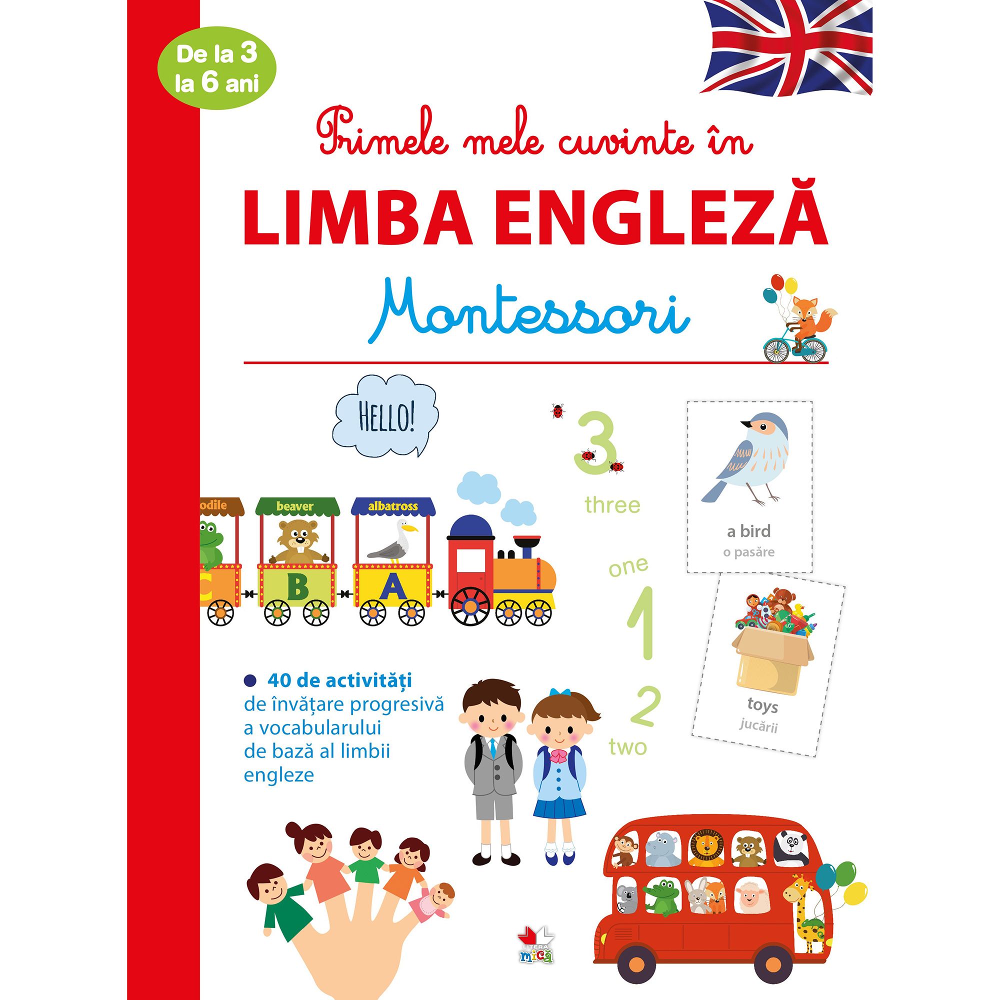 Montessori Primele Mele Cuvinte In Limba Engleza Delphine Urvoy