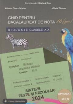 Bacalaureat Biologie 2024 clasele 9-10