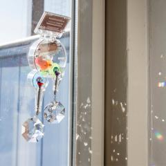 Obiect decorativ - Solar Powered - RainbowMaker with Double Crystals