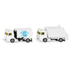 Jucarie -  Street Sweeper & Rubbish Truck