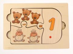 Puzzle educativ - Matematica