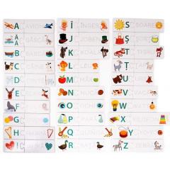 Puzzle educativ - Invat literele