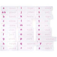 Puzzle educativ - Invat literele