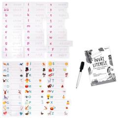 Puzzle educativ - Invat literele