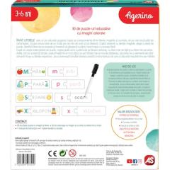 Puzzle educativ - Invat literele