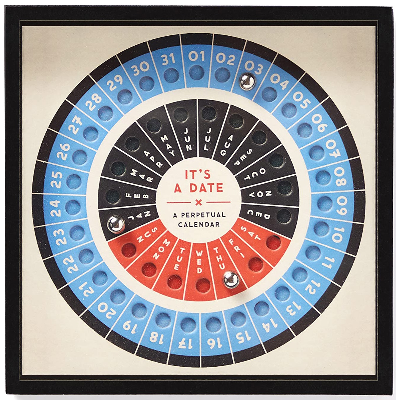 It s A Date A Perpetual Calendar Brass Monkey