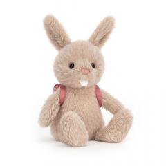 Jucarie de plus - Backpack Bunny, 22 cm