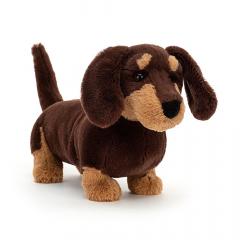 Jucarie de plus - Otto Sausage Dog, 17 cm