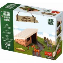 Set de constructie - Brick Trick - Grajd din caramidute ceramice