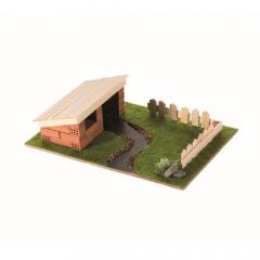 Set de constructie - Brick Trick - Grajd din caramidute ceramice