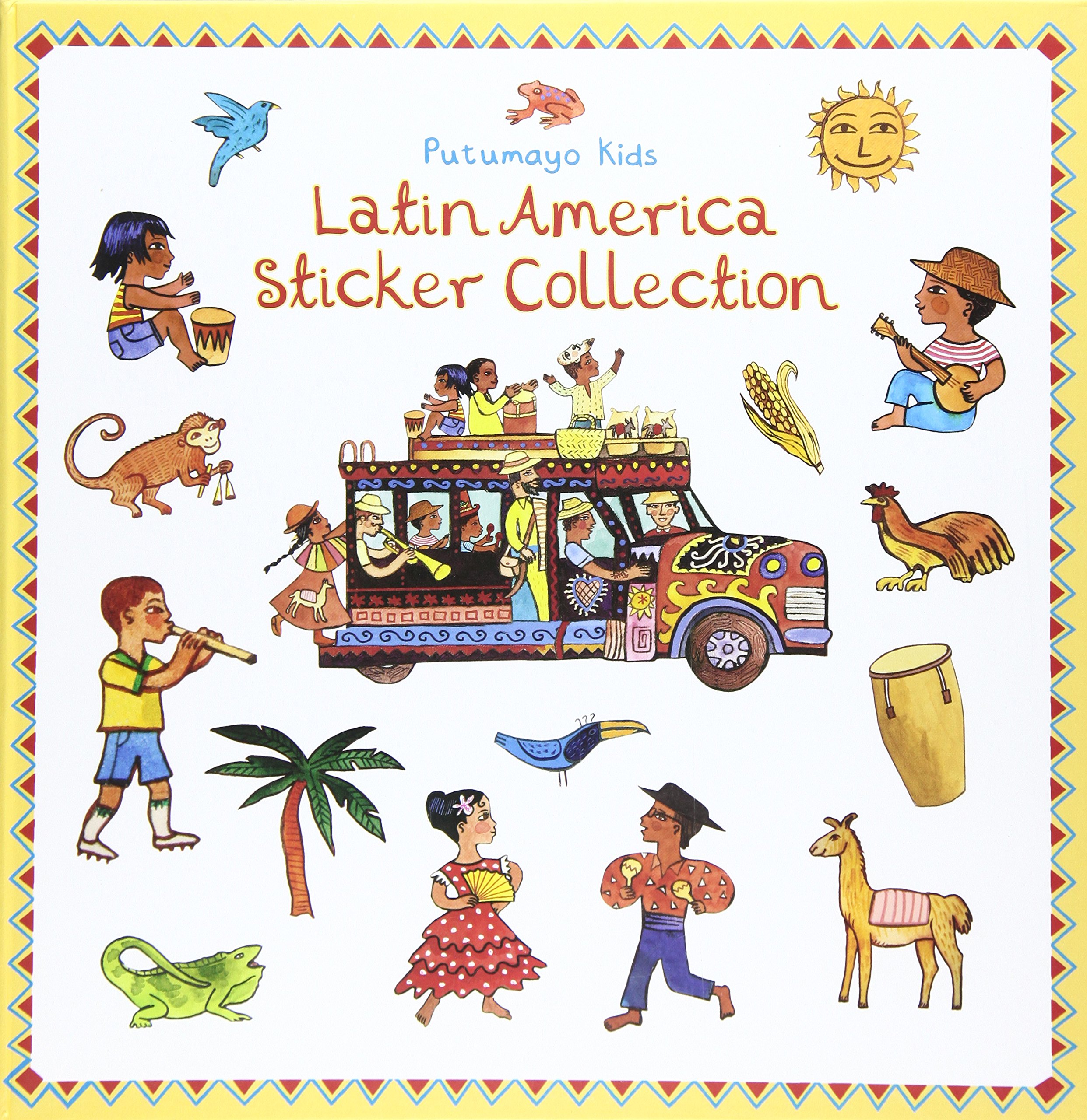 Putumayo Latin America Sticker Coll