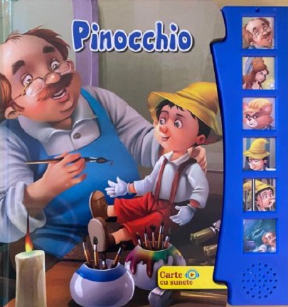 Pinocchio - Carte cu sunete