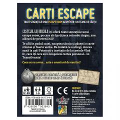 Joc - Carti Escape - Castelul lui Dracula