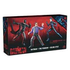 Set figurine - Batman, Selina Kyle, The Penguin Action