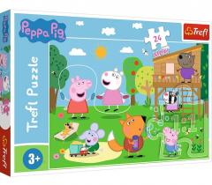 Puzzle - Peppa Pig - Distractia Din Iarba