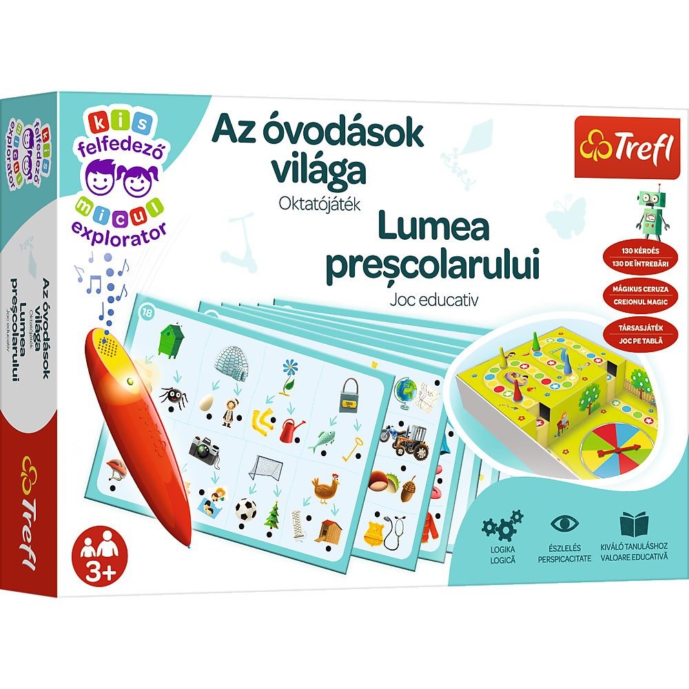 Joc educativ - Lumea Prescolarului cu Creion Magic