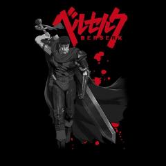 Tricou M - Man - Berserk - Guts - Black