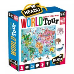 Puzzle educativ - World Tour