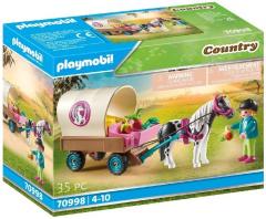 Set jucarii - Pony Farm - Trasura cu ponei