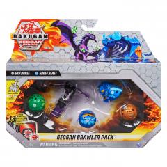 Set figurine - Bakugan S3 - Geogan Brawler, Sky Horse Si Ghost Beast