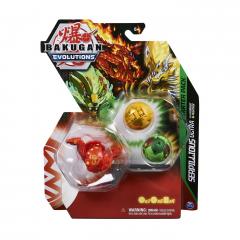 Jucarie - Bakugan Pachet Starter 3 Bakugani S4 Serpillious Ultra, Hydorous Si Pegatrix
