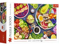 Puzzle 3000 piese - Bolul Colorat