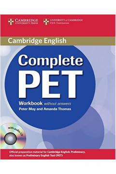 Complete PET Workbook without Answers with Audio CD