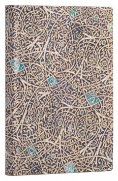 Carnet - Mini, Lined - Moorish Mosaic - Granada Turquoise
