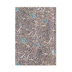 Carnet - Midi, Lined - Moorish Mosaic - Granada Turquoise