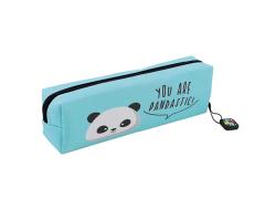 Penar - Astuccio in Tessuto - Panda - Blue